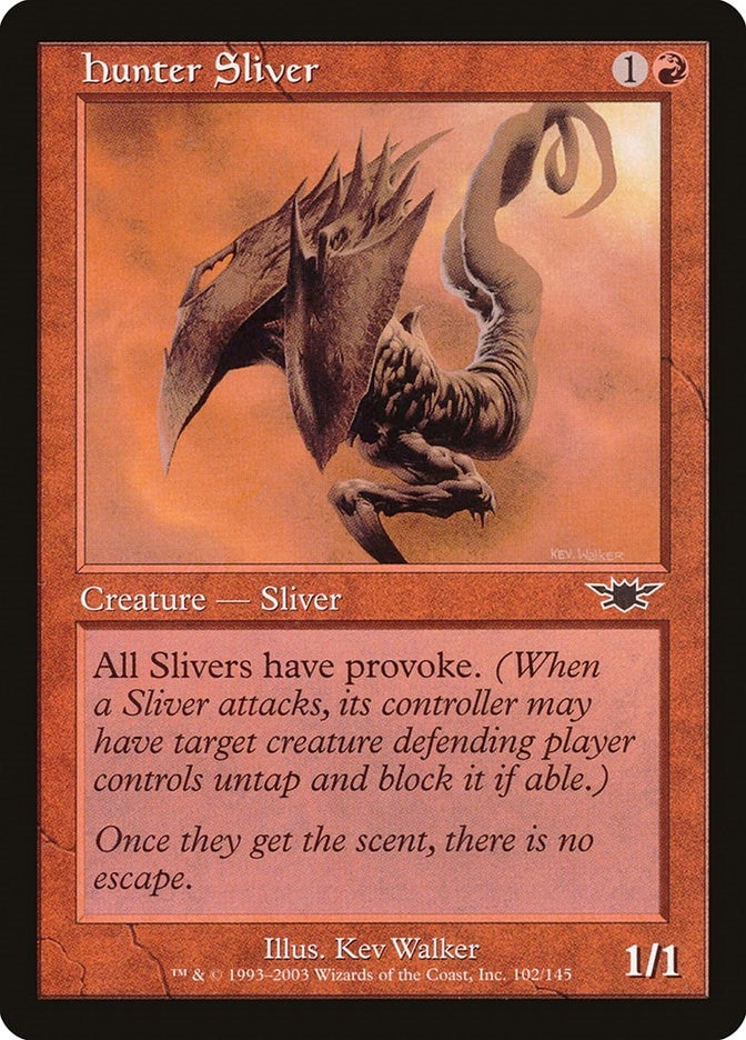 Hunter Sliver (102) [LGN] - MTG Single