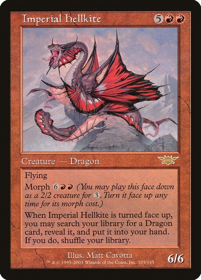 Imperial Hellkite (103) [LGN] - MTG Single