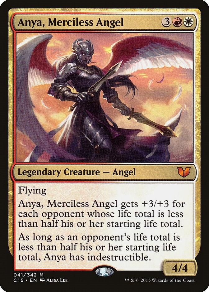 Anya Merciless Angel (41) [C15] - MTG Single