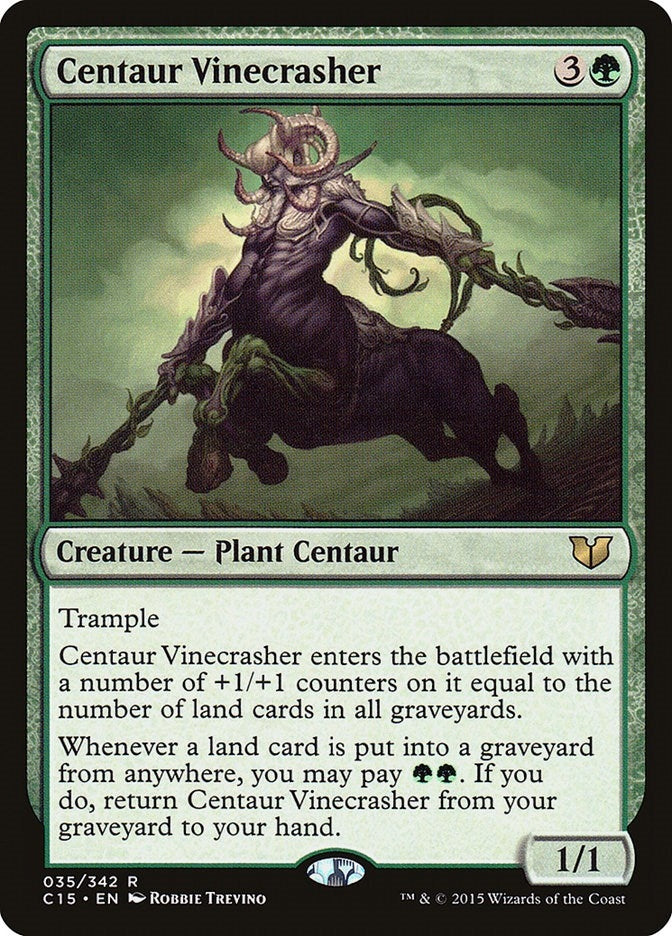 Centaur Vinecrasher (35) [C15] - MTG Single