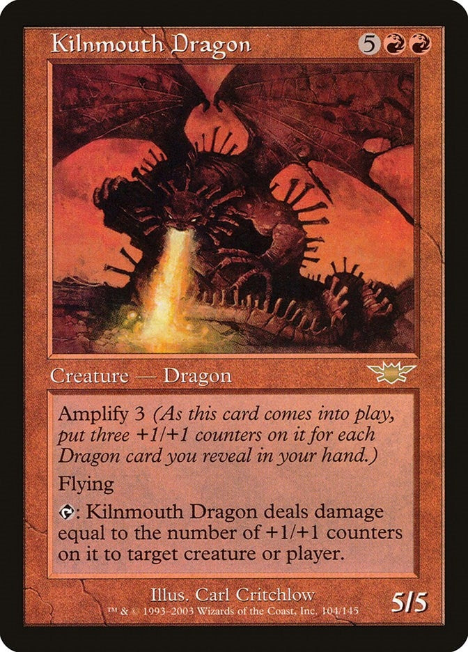 Kilnmouth Dragon (104) [LGN] - MTG Single