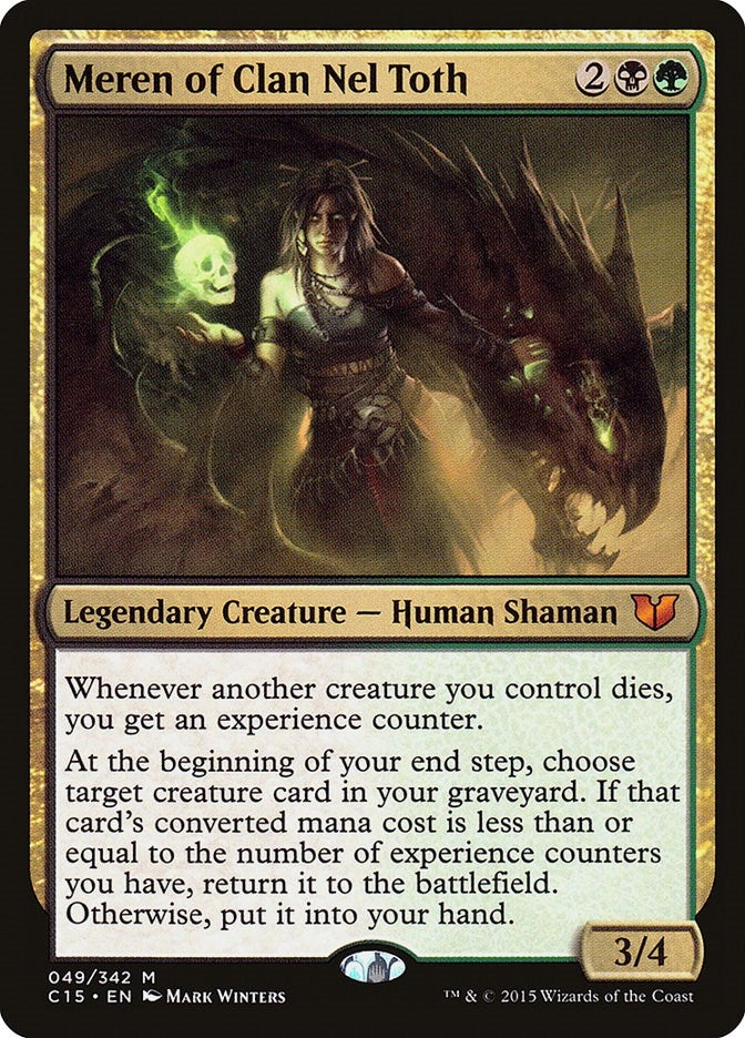 Meren of Clan Nel Toth (49) [C15] - MTG Single