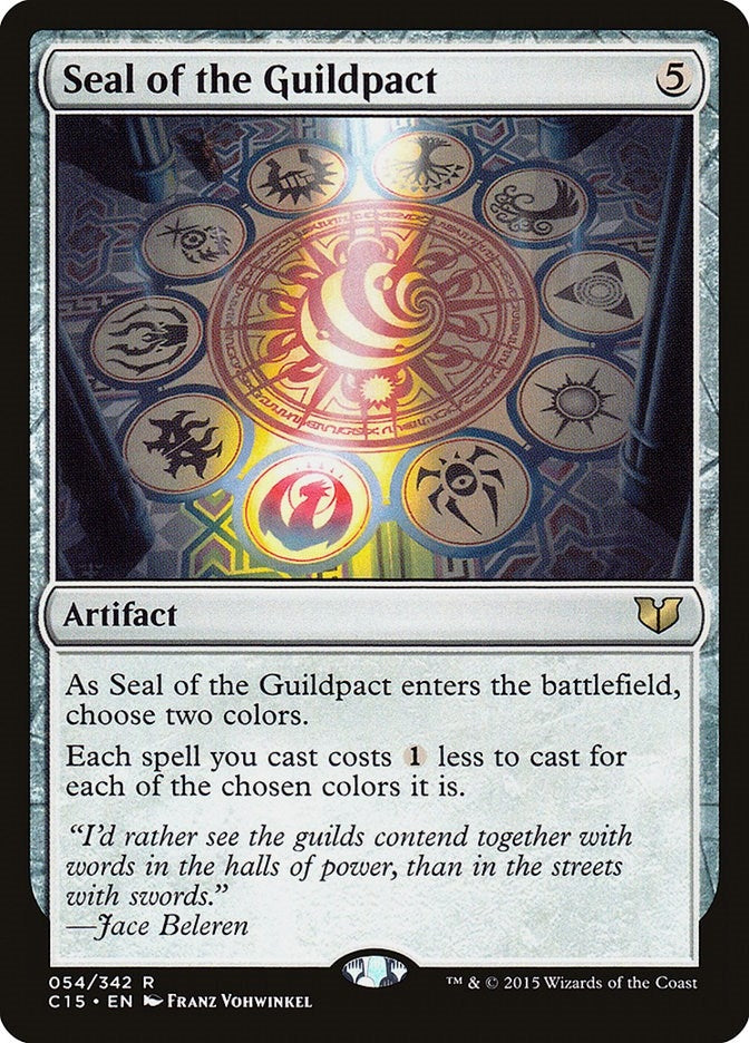 Seal of the Guildpact (54) [C15] - MTG Single