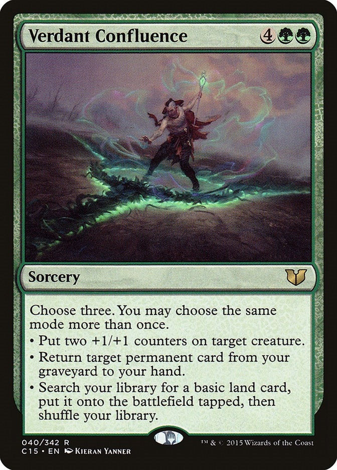 Verdant Confluence (40) [C15] - MTG Single