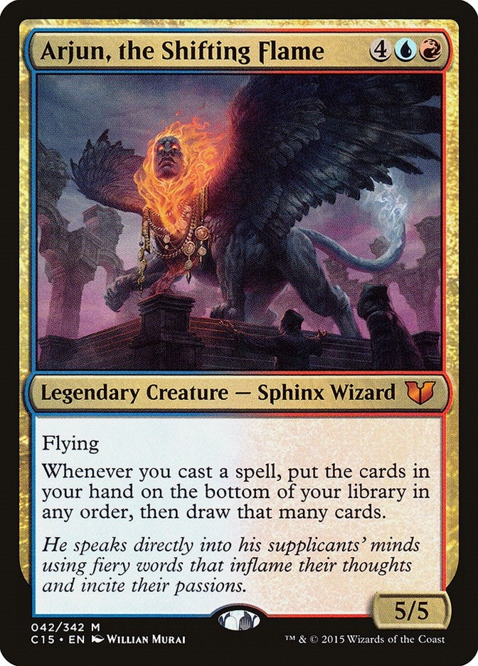 Arjun the Shifting Flame (42) [C15] - MTG Single