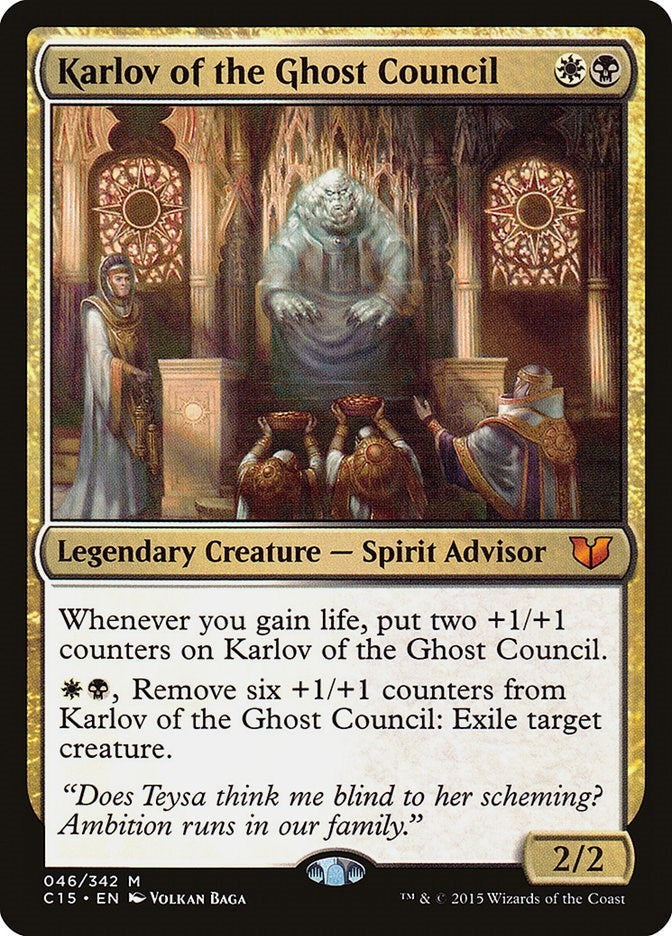 Karlov of the Ghost Council (46) [C15] - MTG Single