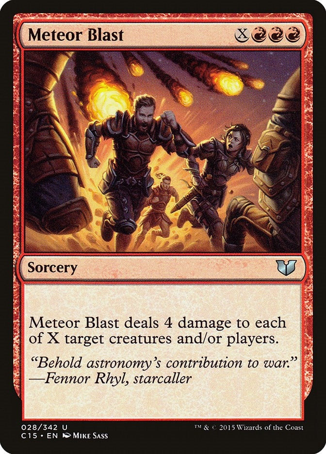 Meteor Blast (28) [C15] - MTG Single