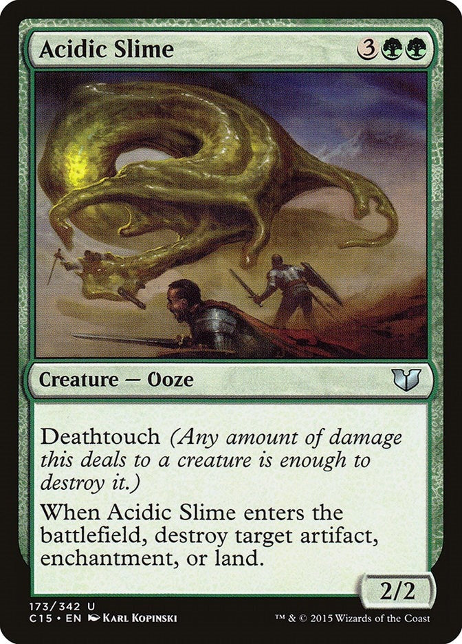 Acidic Slime (173) [C15] - MTG Single