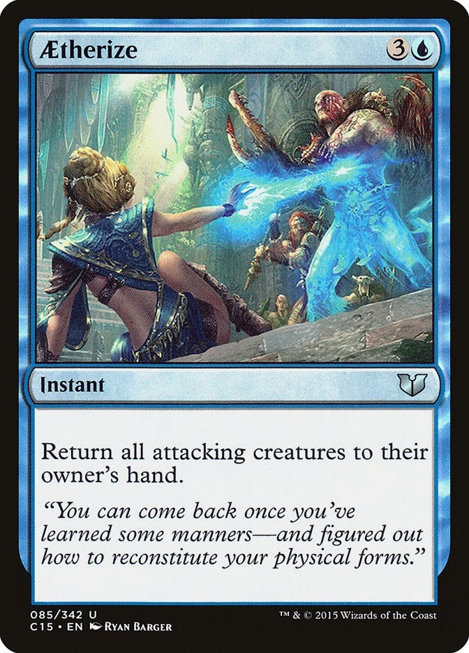 Aetherize (85) [C15] - MTG Single