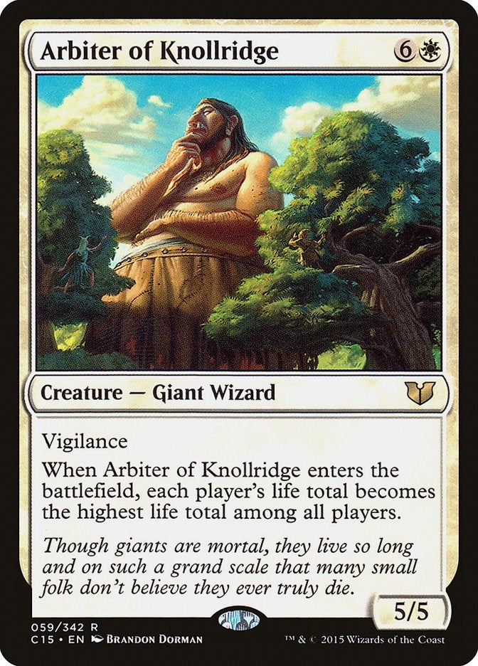 Arbiter of Knollridge (59) [C15] - MTG Single