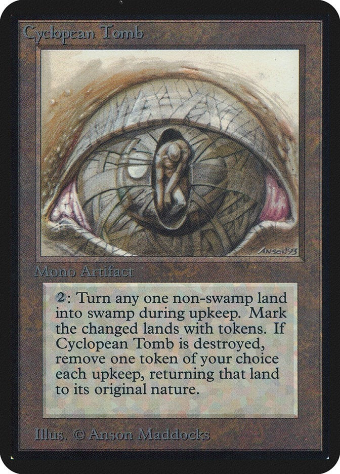 Cyclopean Tomb [LEA] - MTG Single