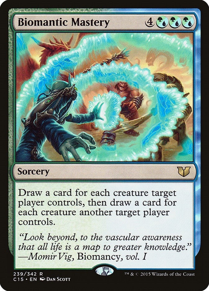 Biomantic Mastery (239) [C15] - MTG Single
