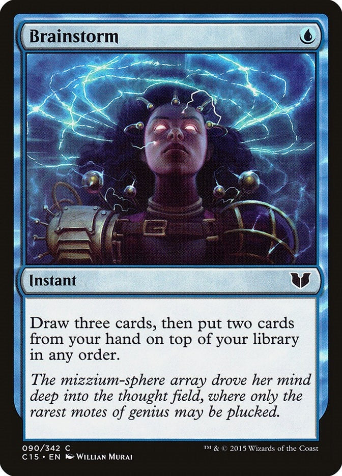 Brainstorm (90) [C15] - MTG Single