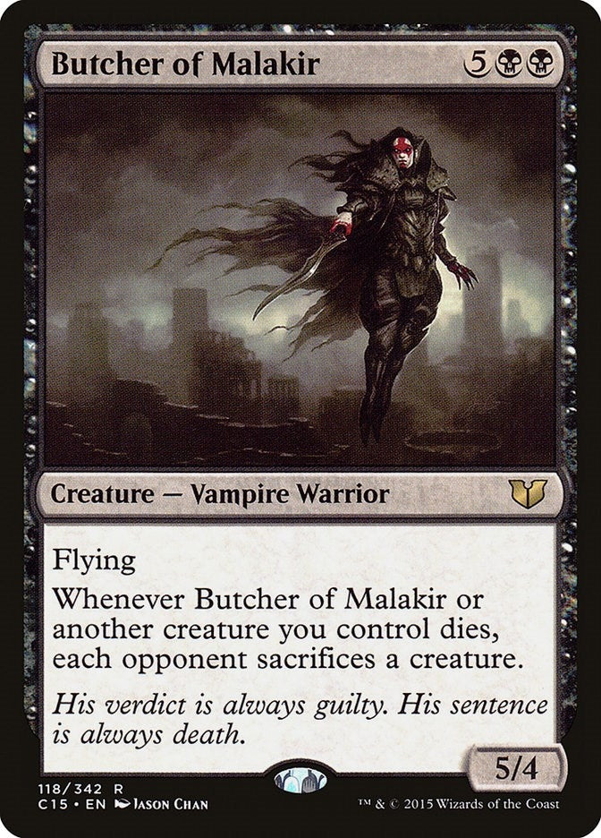 Butcher of Malakir (118) [C15] - MTG Single
