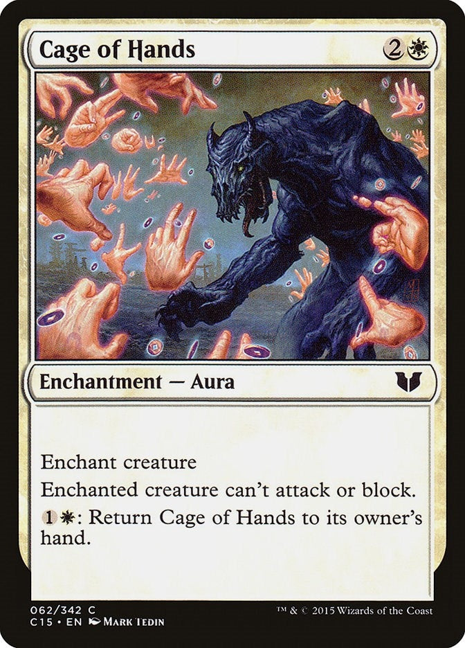 Cage of Hands (62) [C15] - MTG Single