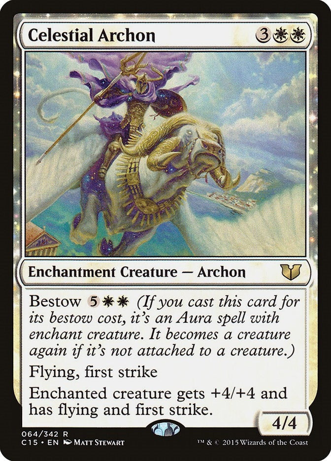 Celestial Archon (64) [C15] - MTG Single