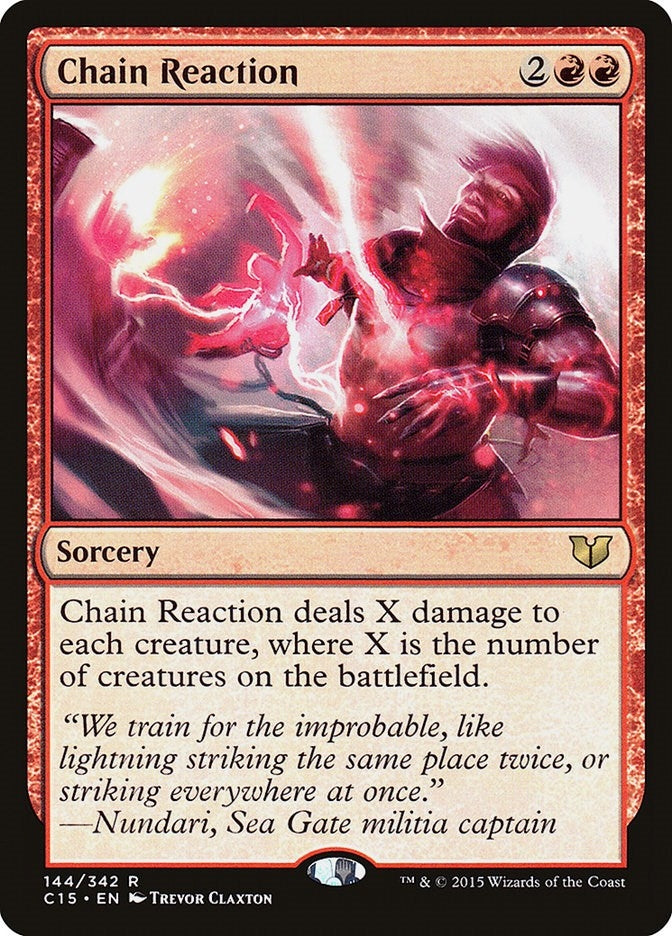 Chain Reaction (144) [C15] - MTG Single