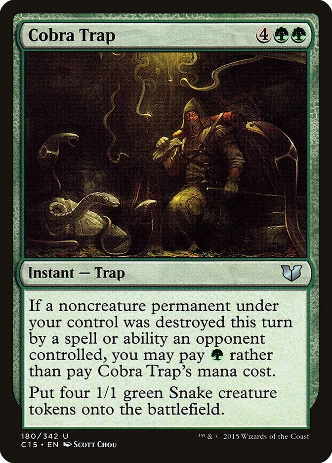 Cobra Trap (180) [C15] - MTG Single