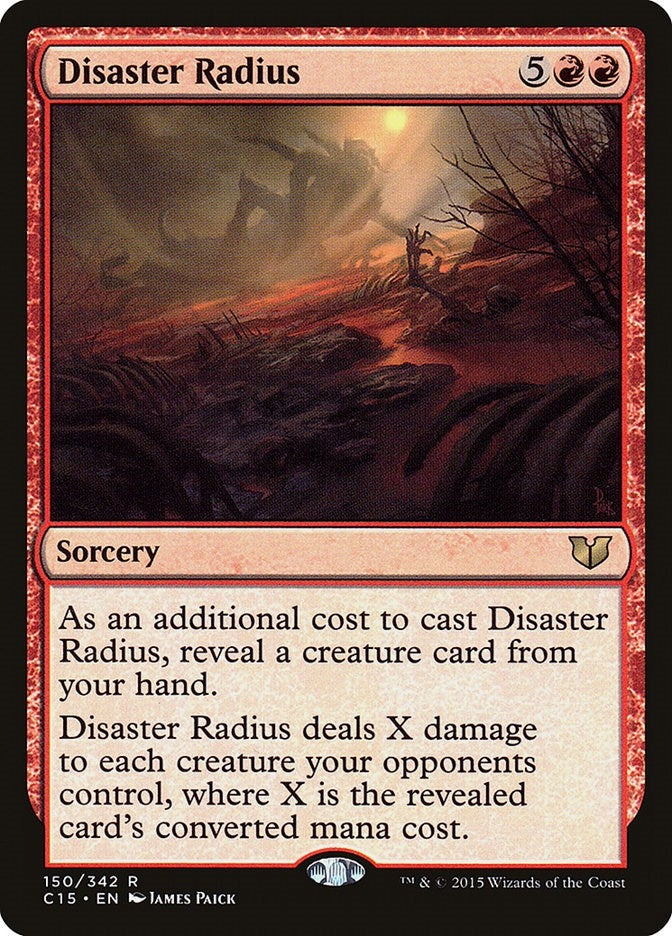 Disaster Radius (150) [C15] - MTG Single