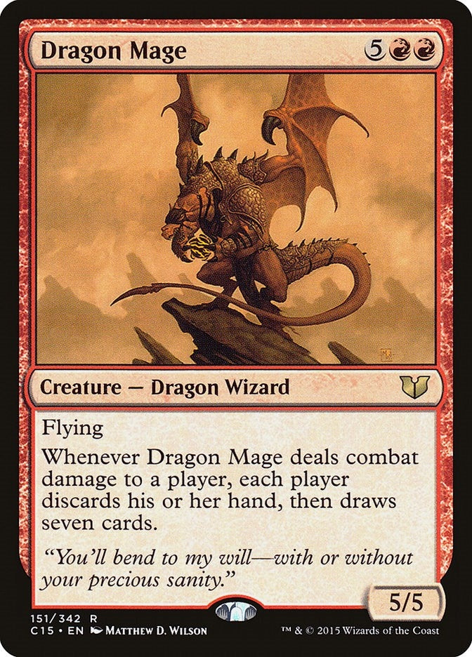 Dragon Mage (151) [C15] - MTG Single