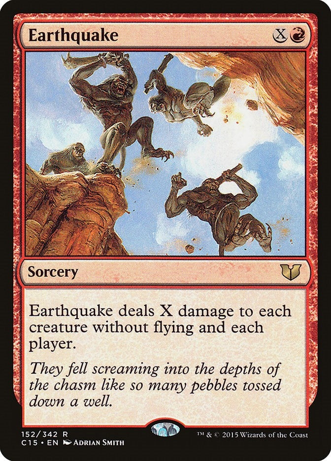 Earthquake (152) [C15] - MTG Single