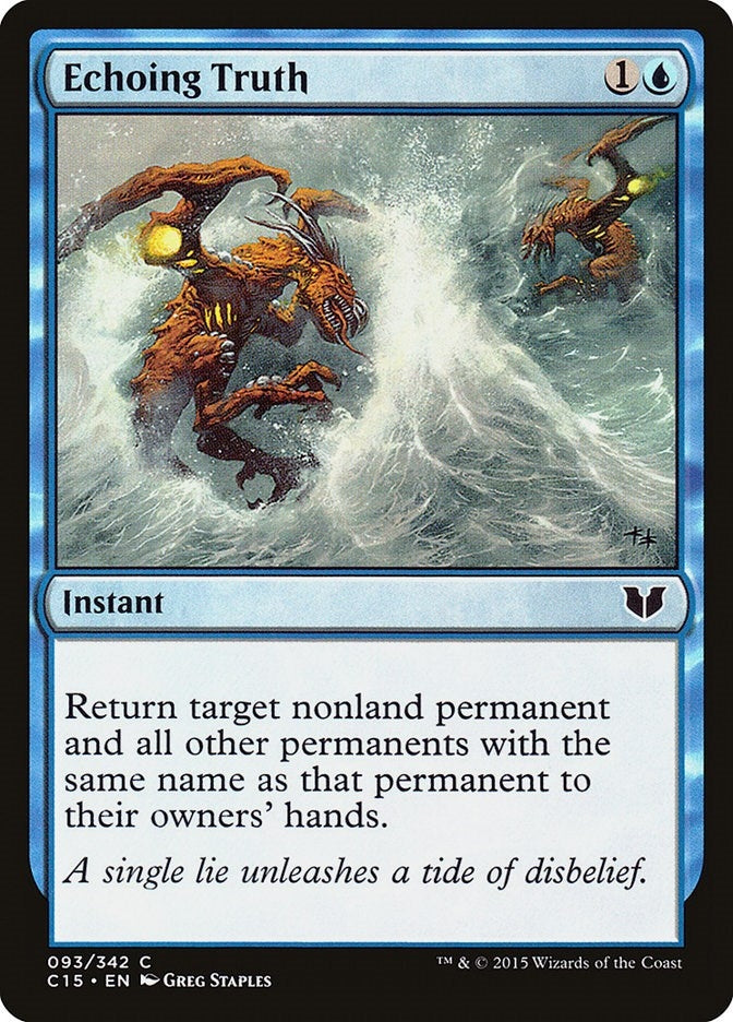 Echoing Truth (93) [C15] - MTG Single
