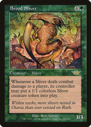 Brood Sliver (120) [LGN] - MTG Single