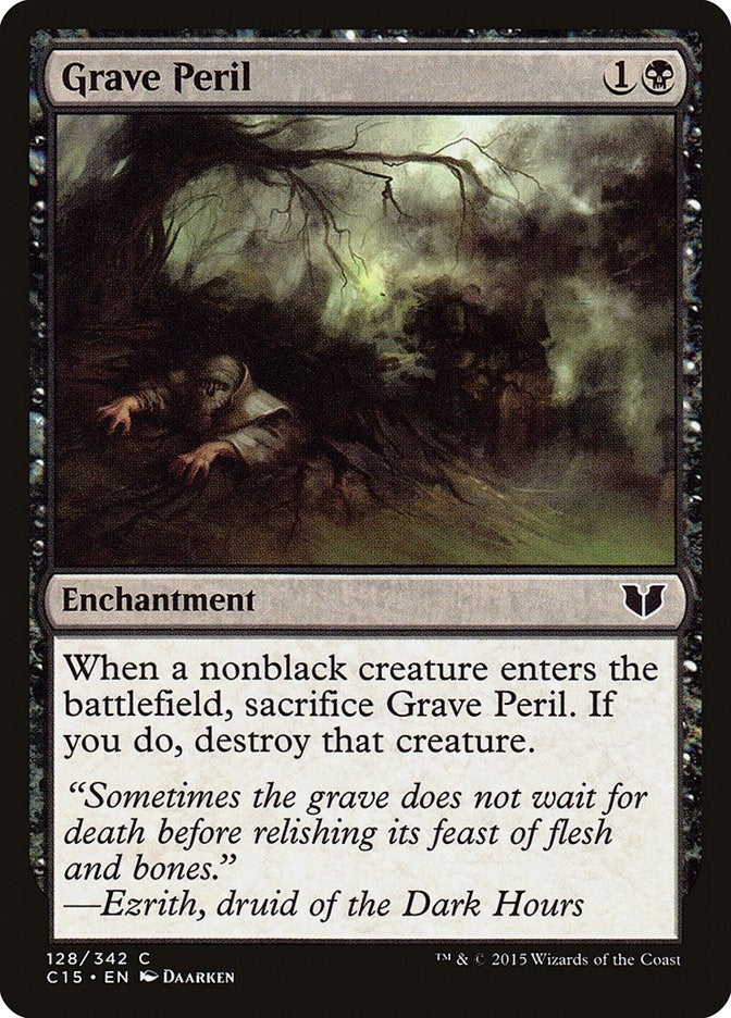 Grave Peril (128) [C15] - MTG Single