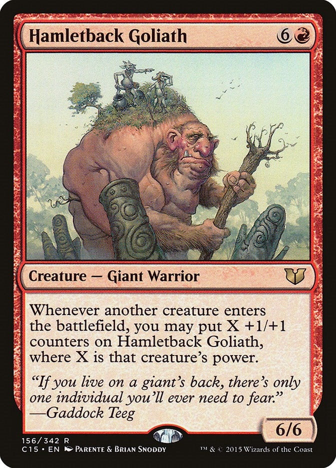 Hamletback Goliath (156) [C15] - MTG Single