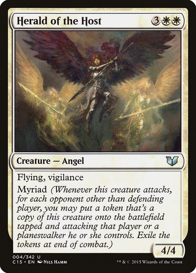 Herald of the Host (4) [C15] - MTG Single
