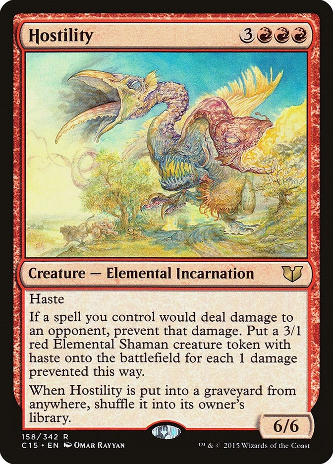 Hostility (158) [C15] - MTG Single
