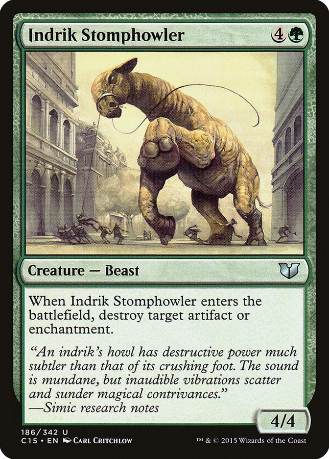 Indrik Stomphowler (186) [C15] - MTG Single