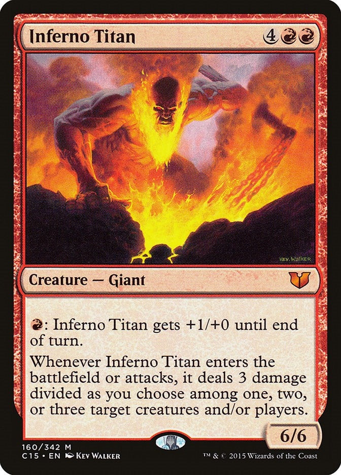 Inferno Titan (160) [C15] - MTG Single