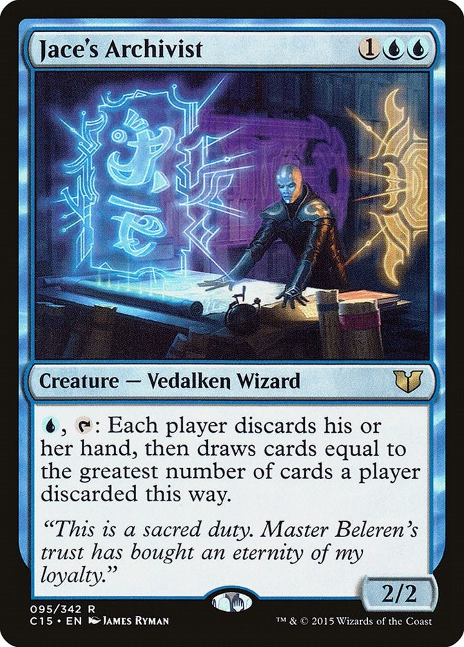 Jace’s Archivist (95) [C15] - MTG Single