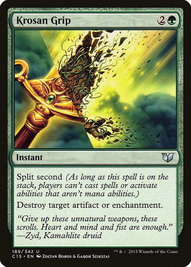 Krosan Grip (189) [C15] - MTG Single