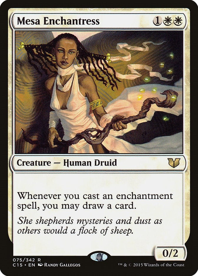 Mesa Enchantress (75) [C15] - MTG Single