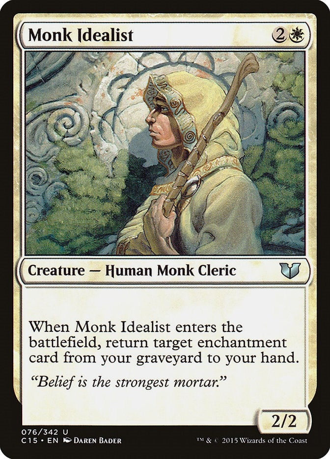 Monk Idealist (76) [C15] - MTG Single
