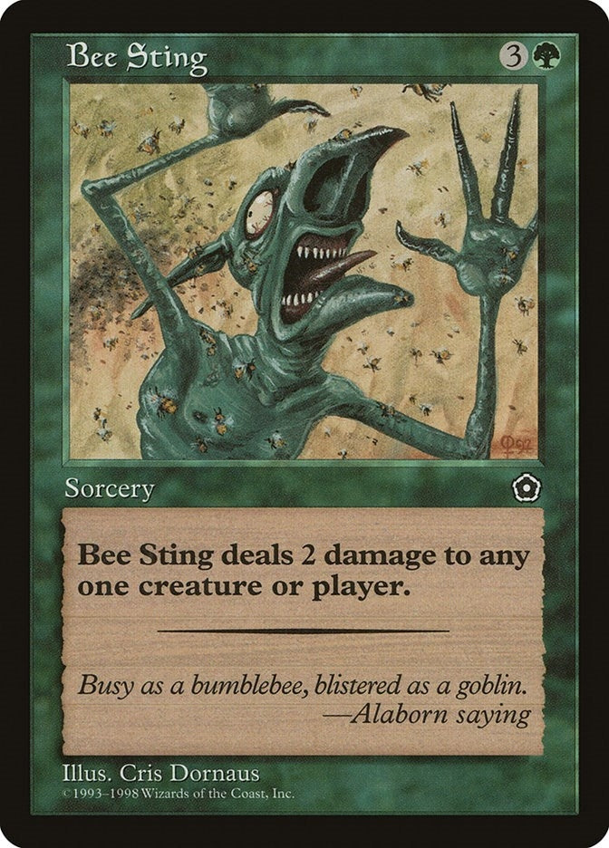 Bee Sting [P02] - MTG Single