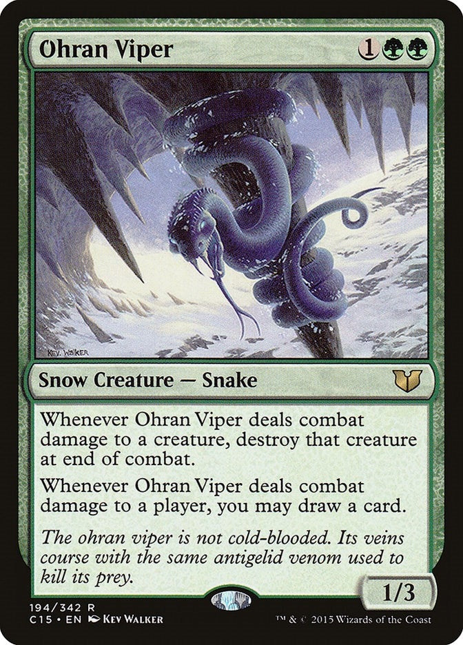 Ohran Viper (194) [C15] - MTG Single
