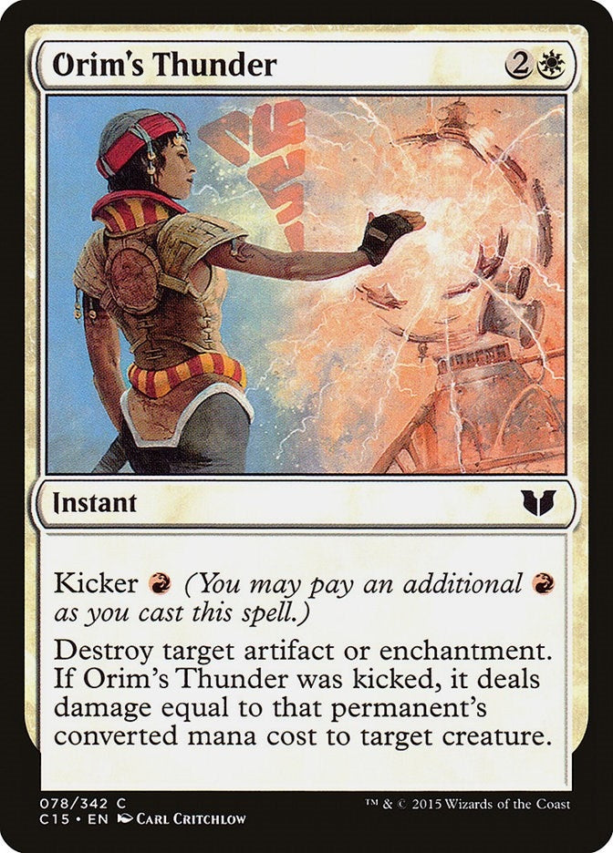 Orim’s Thunder (78) [C15] - MTG Single