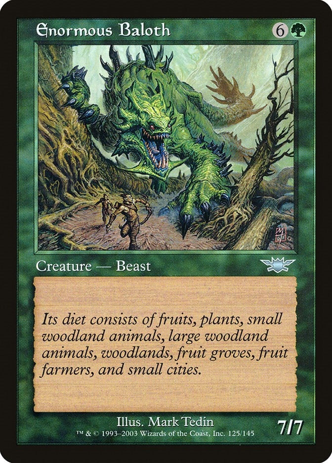 Enormous Baloth (125) [LGN] - MTG Single