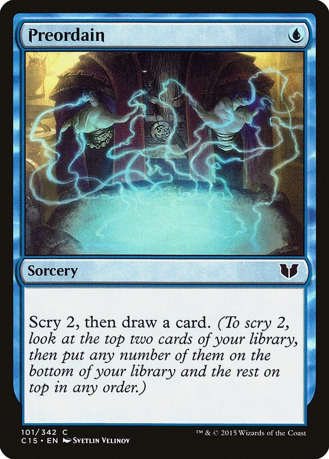 Preordain (101) [C15] - MTG Single