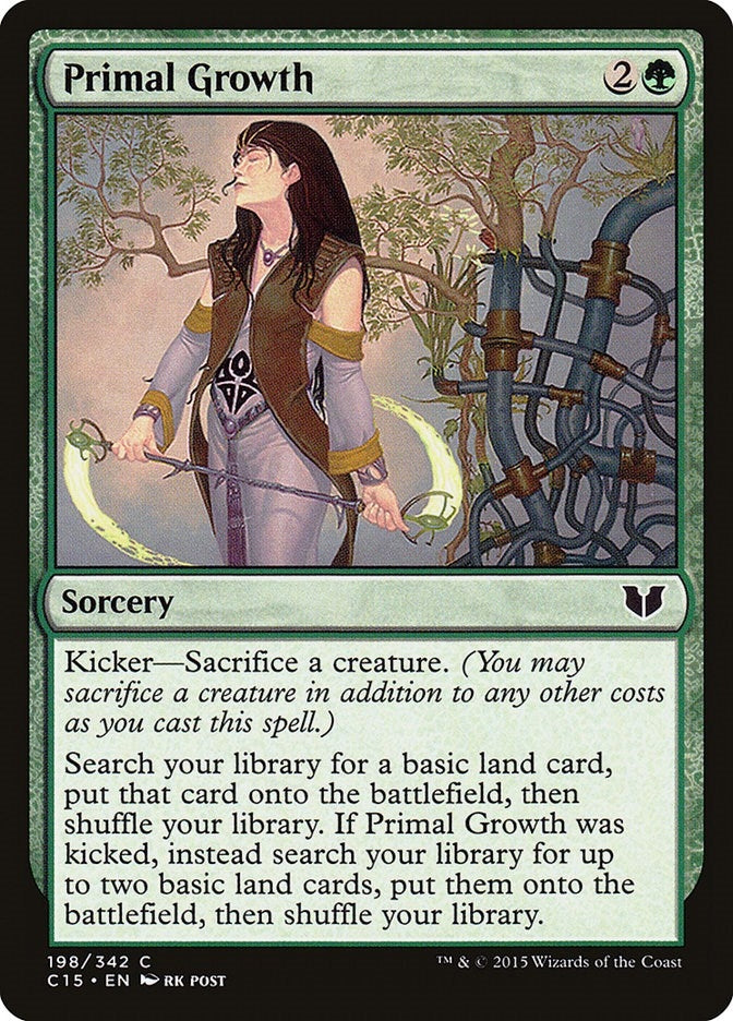 Primal Growth (198) [C15] - MTG Single