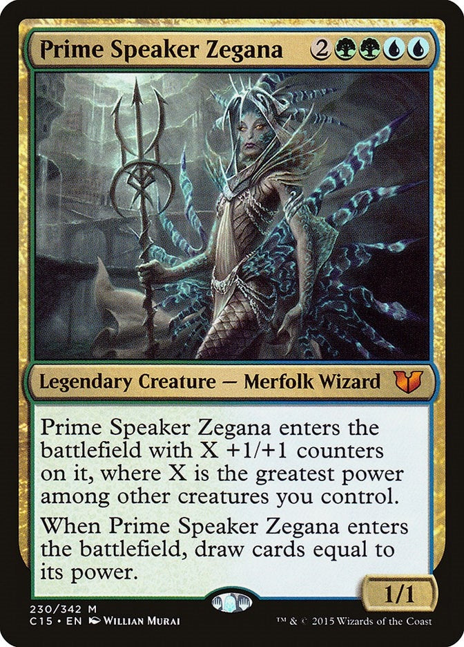 Prime Speaker Zegana (230) [C15] - MTG Single