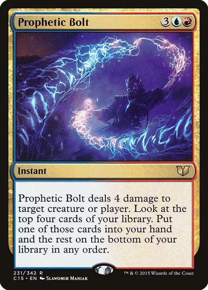 Prophetic Bolt (231) [C15] - MTG Single