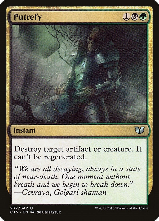Putrefy (232) [C15] - MTG Single
