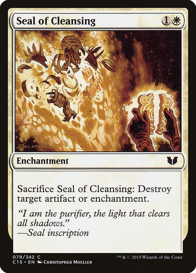 Seal of Cleansing (79) [C15] - MTG Single