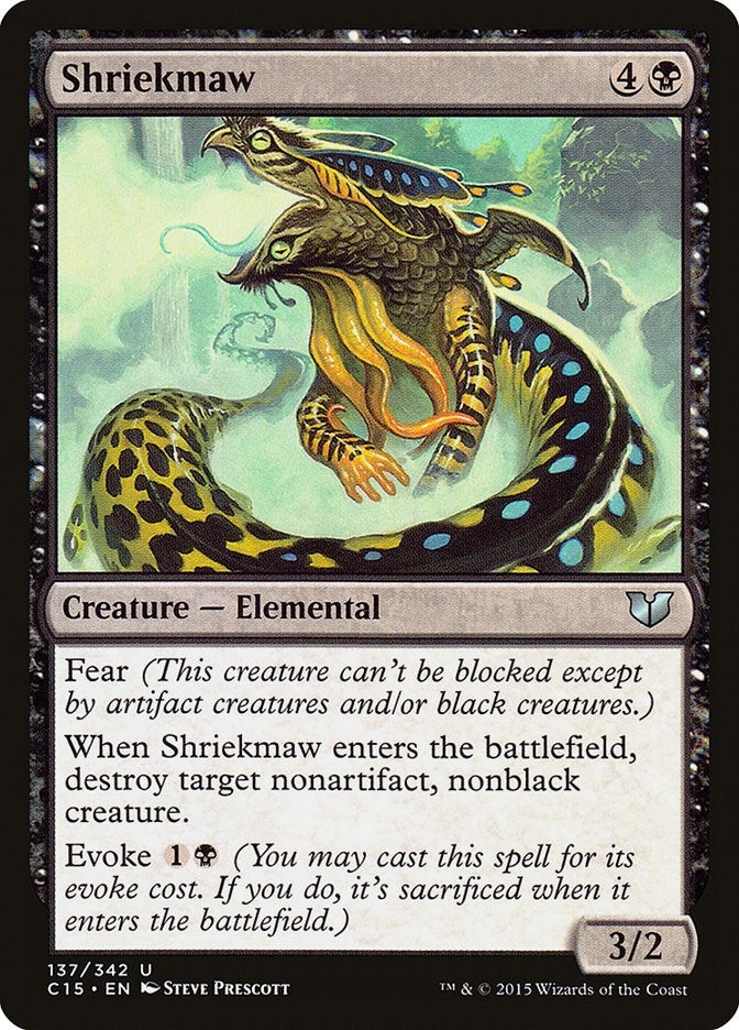 Shriekmaw (137) [C15] - MTG Single