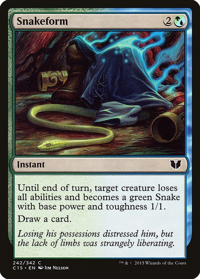 Snakeform (242) [C15] - MTG Single