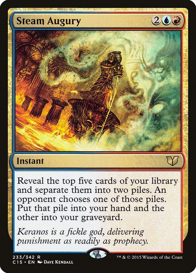 Steam Augury (233) [C15] - MTG Single